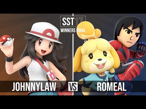 Johnnylaw (PT) vs Romeal (Mii Brawler, Isabelle) - WINNERS FINAL Top 8 - Super Secret Tourney 17