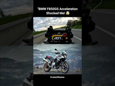 Thumbnail for BMW F850GS Acceleration Shocked Me! 0-100 km/h in Seconds! by BMW F850GS