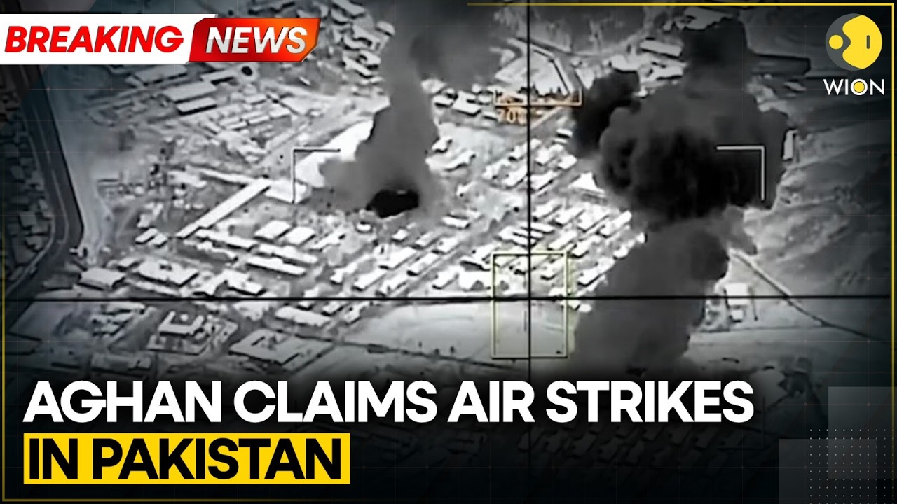 Pakistan Bombs Kabul, Kandahar After Afghanistan Attacks Border | WION BREAKING