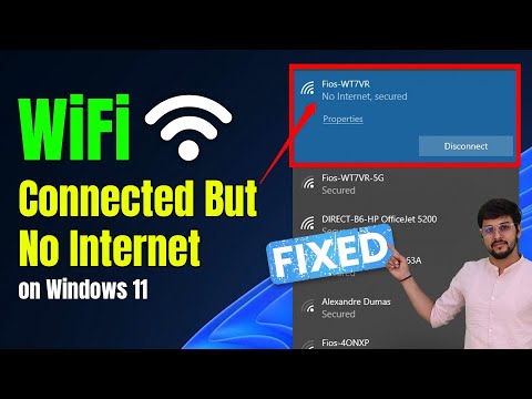 WiFi Connected but No Internet Access? 📶❌ | Fix WiFi Internet Problem on Windows 11/10 PC