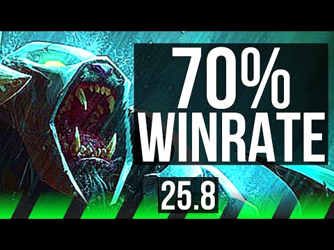 RENGAR vs EKKO (JGL) | 65k DMG, 70% winrate, 7 solo kills, Legendary | EUNE Master | 25.8
