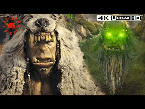 Durotan VS Gul'dan (Full Fight) | Warcraft 4k HDR