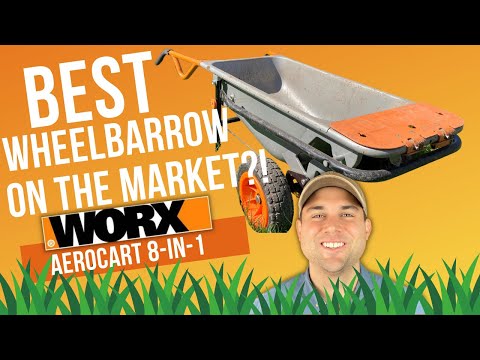 WORX Wheelbarrow Aerocart 8-in-1: Review and Tutorial
