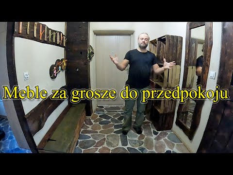 Meble za grosze do przedpokoju DIY. Ekonomiczne i ekologiczne - EkoŻul 21