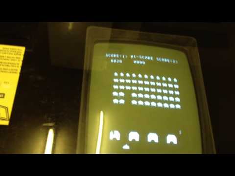 Space Invaders cocktail table