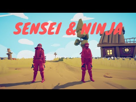 NINJA & SENSEI vs EVERY UNIT TABS TOTALLY ACCURATE BATTLE SIMULATOR