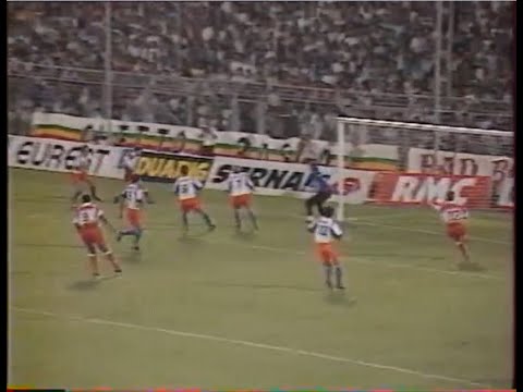 CANNES - MONTPELLIER-2-0     (TOUS LES BUTS : DIVISION 1 : SAISON 1991-1992)