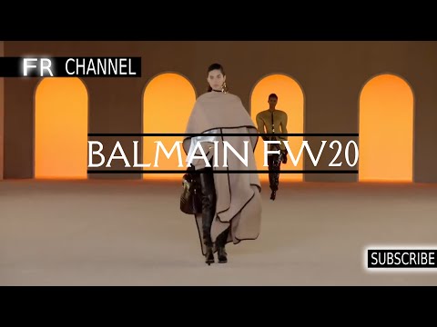 BALMAIN  FALL WINTER 20 / 21  FULL SHOW