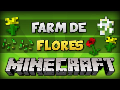 ✔ Minecraft: FARM DE FLOR E SEMENTE (Eficiente e Simples) [100% AUTOMÁTICA] PC e PE Video
