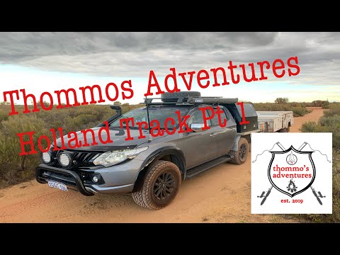 Thommos Adventures - Holland Track Pt 1 - Towing a camper trailer (Mitsubisi Triton)