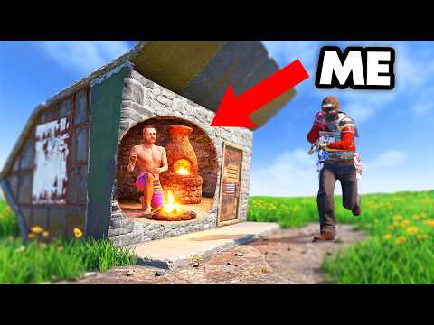 I Lived in an Unraidable Bus Stop Base in Rust