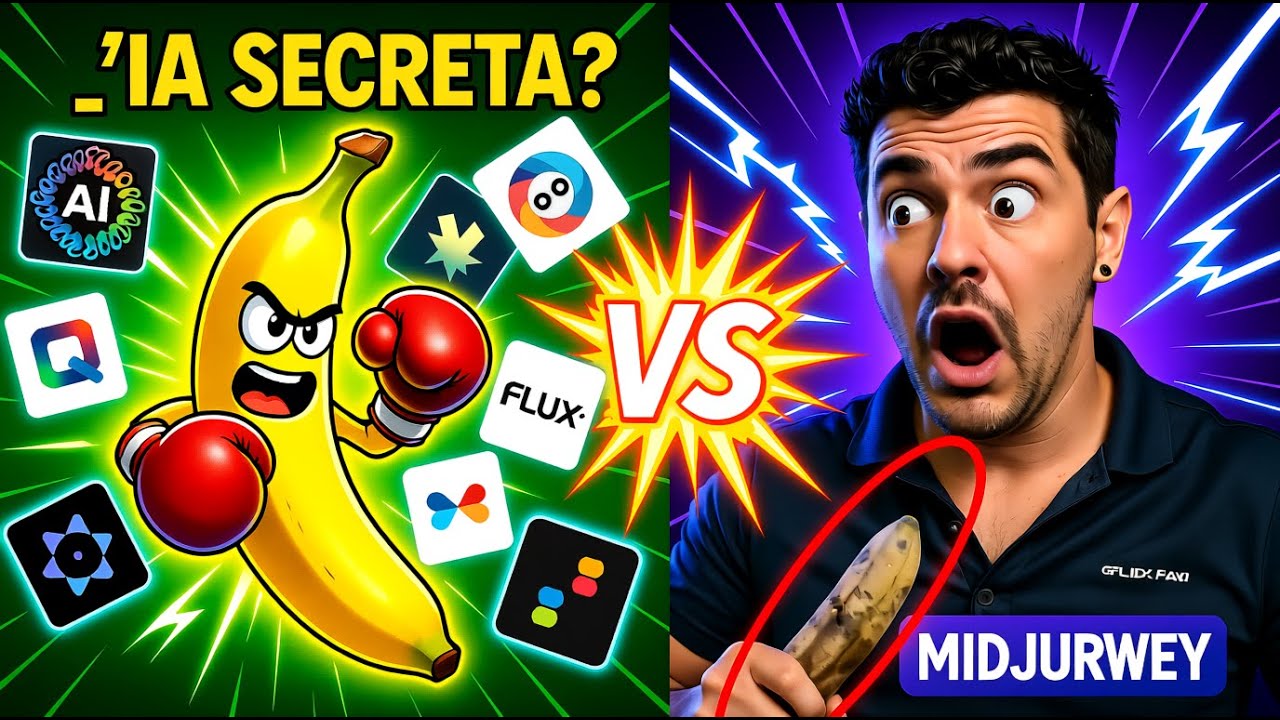 Nano Banana vs Midjourney vs Flux | La NUEVA IA gratis para imágenes