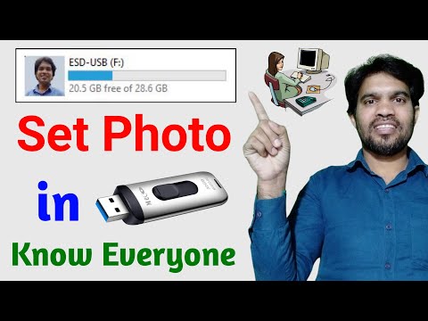 Set photo in your pendrive as a icon | How to change pendrive icon | New tips and tricks
