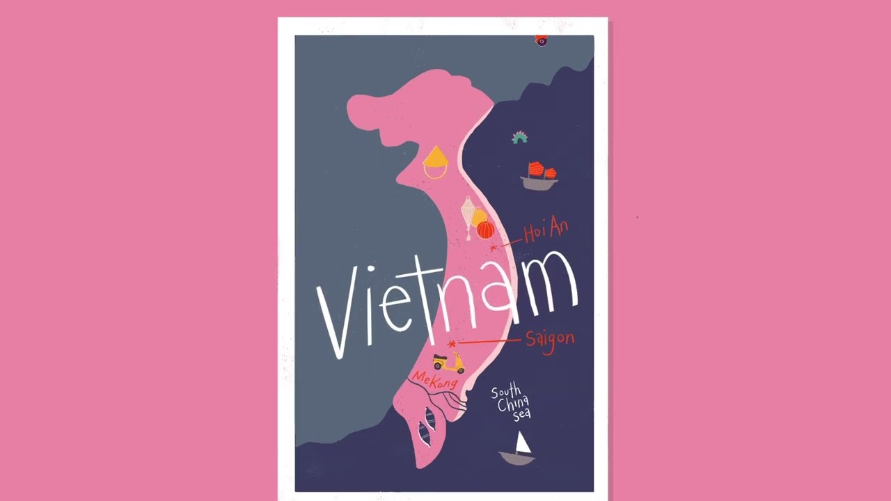 Vietnam | Map Animation