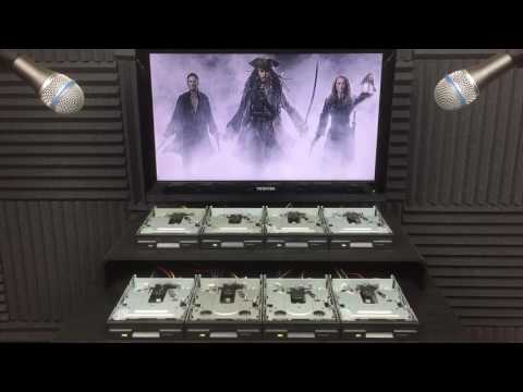 He's a Pirate | 8 Floppy Drives