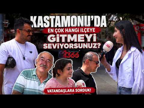 Sokak Röportajı | Kastamonululara En Sevdiği İlçeyi Sorduk