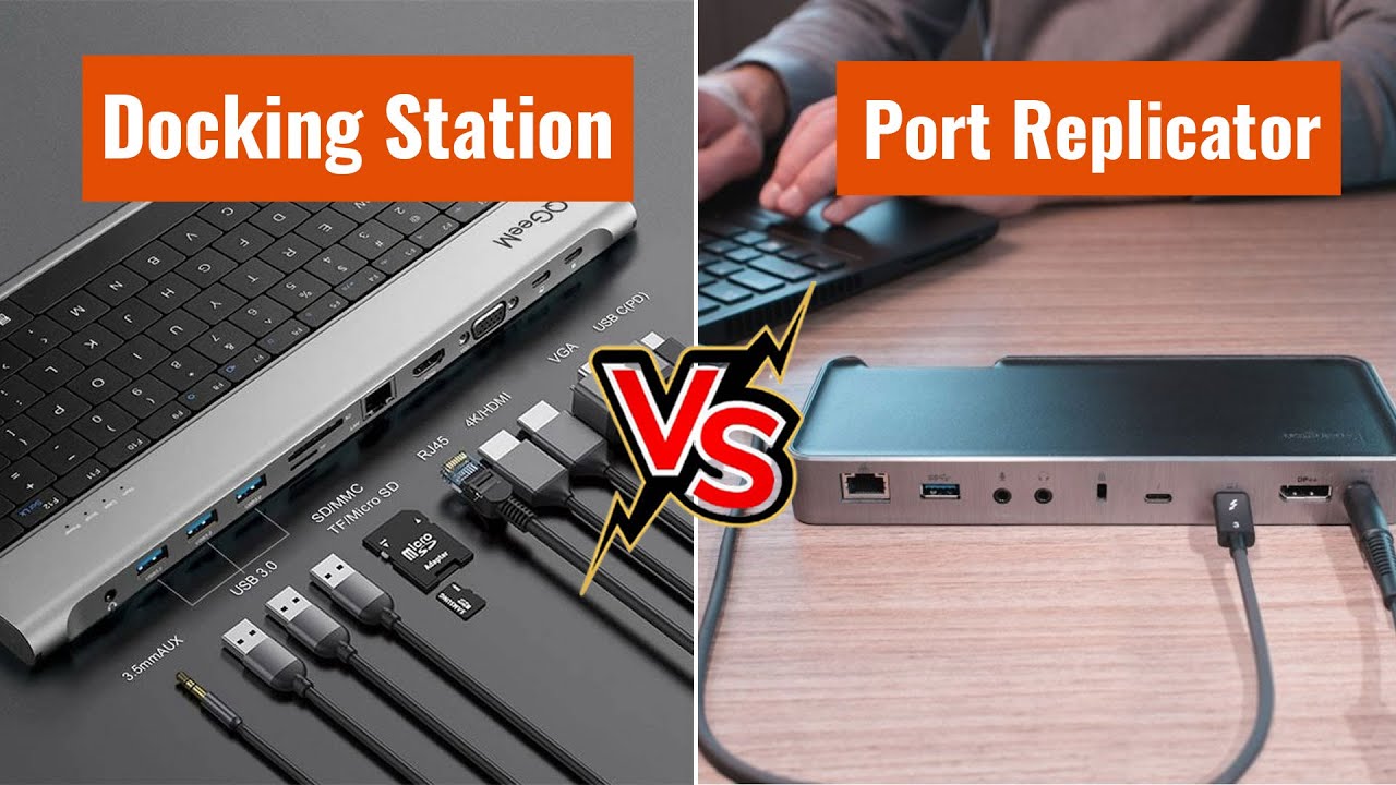 Is port replicator the same as docking station?