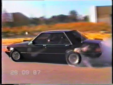 1980s Street Burnouts, Street Racing, Ravenswood Drags Home Video