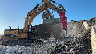 Caterpillar 365C With Promove XP7000, Liebherr 974 & CAT 824G In Action - Labrianidis Mining 4K