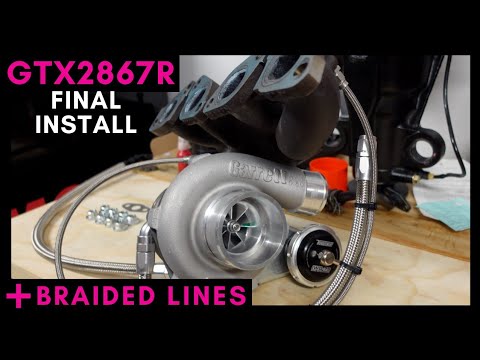 GARRETT GTX2867R Turbo Final Install On The S15 SR20DET Silvia | Part 4