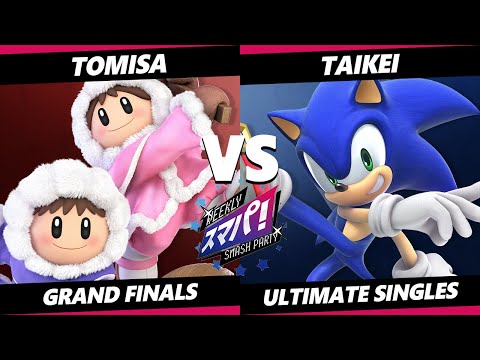 Sumapa 109 GRAND FINALS - Taikei (Sonic) Vs. Tomisa (Ice Climbers) Smash Ultimate - SSBU