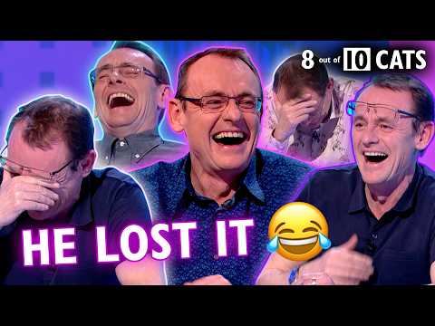 10 times Sean Lock lost it 🤣 | Funniest 8 Out of 10 Cats moments