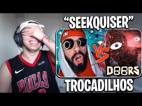 REACT Seek do Doors (Roblox) Vs. Mussoumano - Batalha com Games