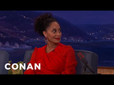 Tracee Ellis Ross Was A Very Rambunctious Child | CONAN on TBS