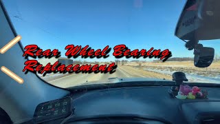 Replacing The Rear Wheel Bearing on 2015 Jeep Renegade.