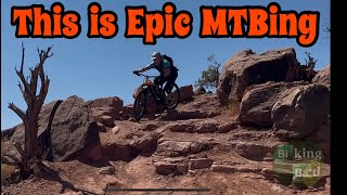 Biking Bad - This is EPIC Mountain Biking | Captain Ahab | Moab Utah | HoverAir X1 Pro