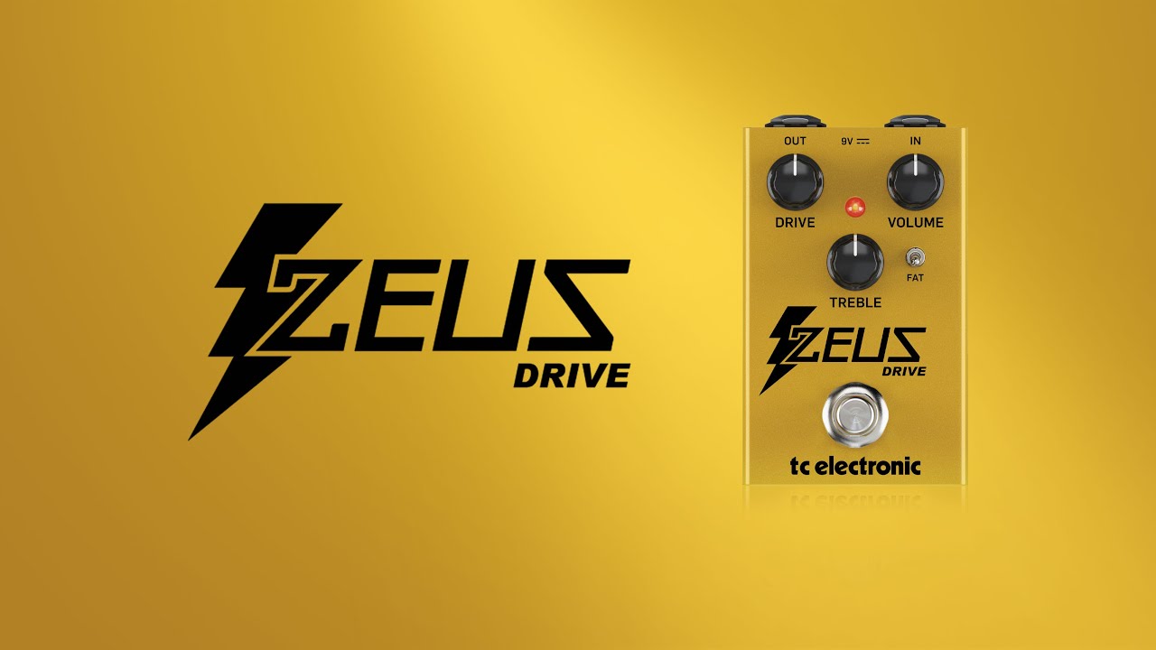TC Electronic Zeus Drive Overdrive Pedal