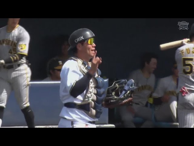 【ファーム】バファローズ・福永奨 先発のルーキー・齋藤響介を助ける三振ゲッツー!! 2023年9月1日 オリックス・バファローズ 対 阪神タイガース