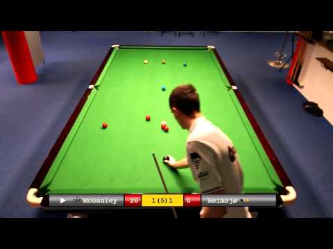 NM 6 rød - Gruppespill - McGauley v Heimsjø