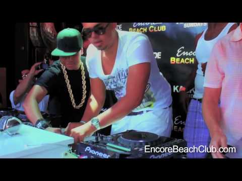 Kaskade, DJ Chuckie, Afrojack: 3-WAY DJ SET at Encore Beach Club. [HD]