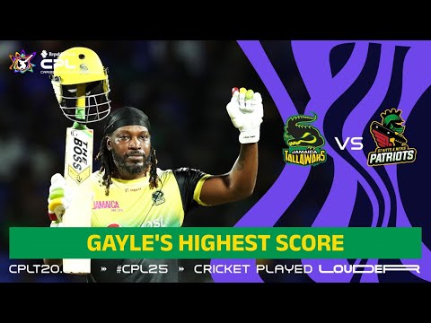Chris Gayle Smashes HIGHEST-EVER CPL Score!