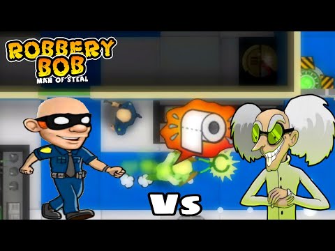 Robbery Bob Secret Labs : Use Bald Guard Costume - Use Tool Part 235
