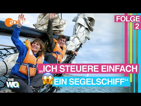 Von der Landratte zur Kapitänin 👩‍✈️🌊 | Folge 2 Die Allstars-WG: Setzt die Segel | DIE WG
