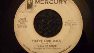 Leslie Gore - You&#39;ve Come Back - Beautiful Virtually Unknown Ballad