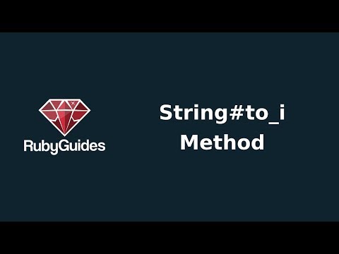 Convert Ruby String To Integer