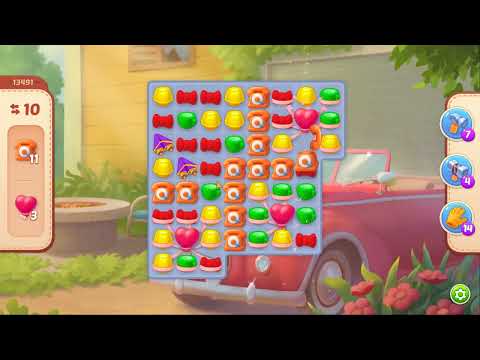 Homescapes Level 13491 No Boosters Gameplay #Bubunka