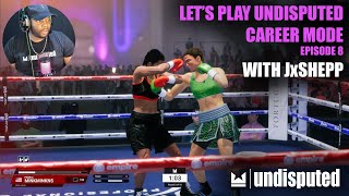 Will Pamela Minkminkns Become No. 1? Undisputed Career Mode Let's Play (Ep 8) with JxShepp