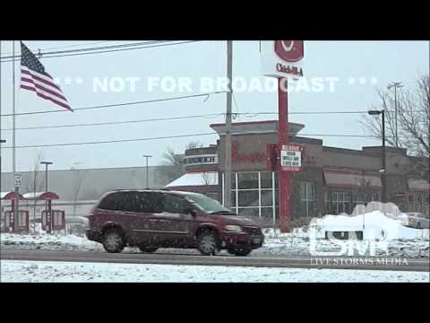 2-4-14 Cedar Rapids, Iowa Snowfall *Danny Murphy HD*