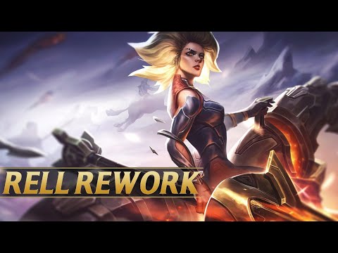 RELL REWORK NEW ABILITIES PREVIEW - League of Legends
