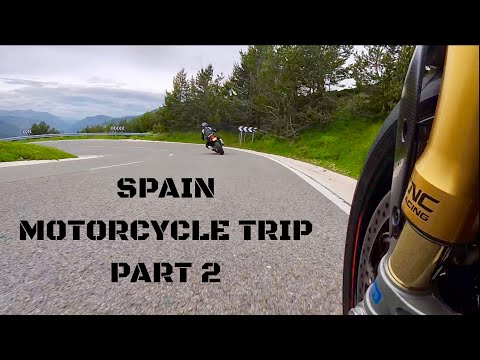 SPAIN 2018 MOTORCYCLE TRIP PART 2, Featuring - Ducati, KTM, Aprilia, BMW & Honda