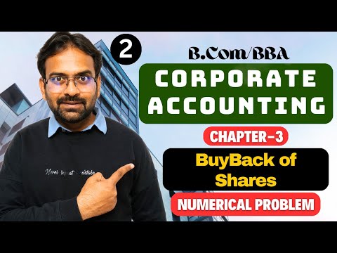 Corporate Accounting Chapter 1 Issue of Shares BCom BBA