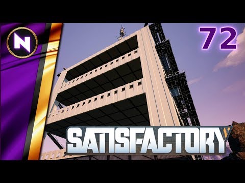 NOBELISK TOWER FOUNDING - Satisfactory City #72