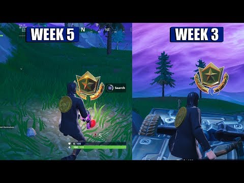 Season 9 Week 3 & 5 Secret Battlestar Location Guide (Utopia Challenges) - Fortnite Battle Royale