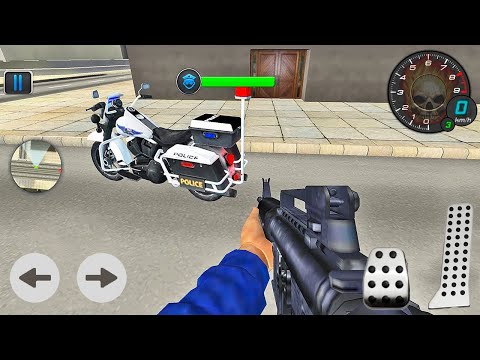 US Police Prado & Bike Gangster Chase Simulator Android Gameplay