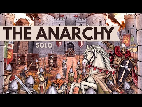 The Anarchy | Solo Board Game Tutorial and Playthrough