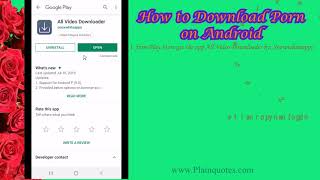 How to Download Porn on Android
